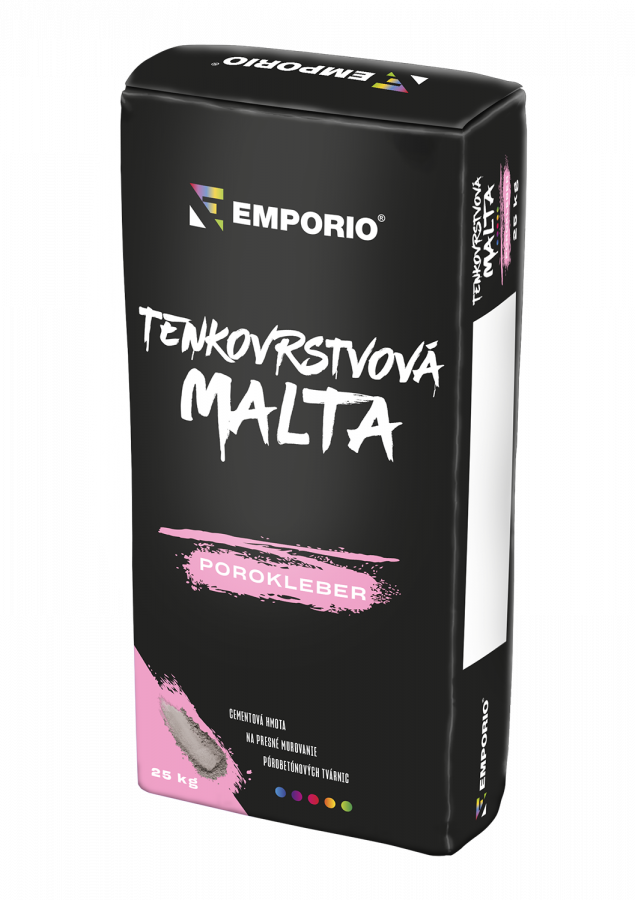 Murovacia malta na pórobetón - Porokleber