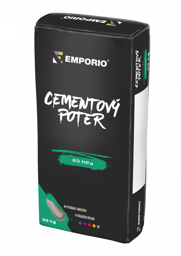 Cementový poter 20 MPa