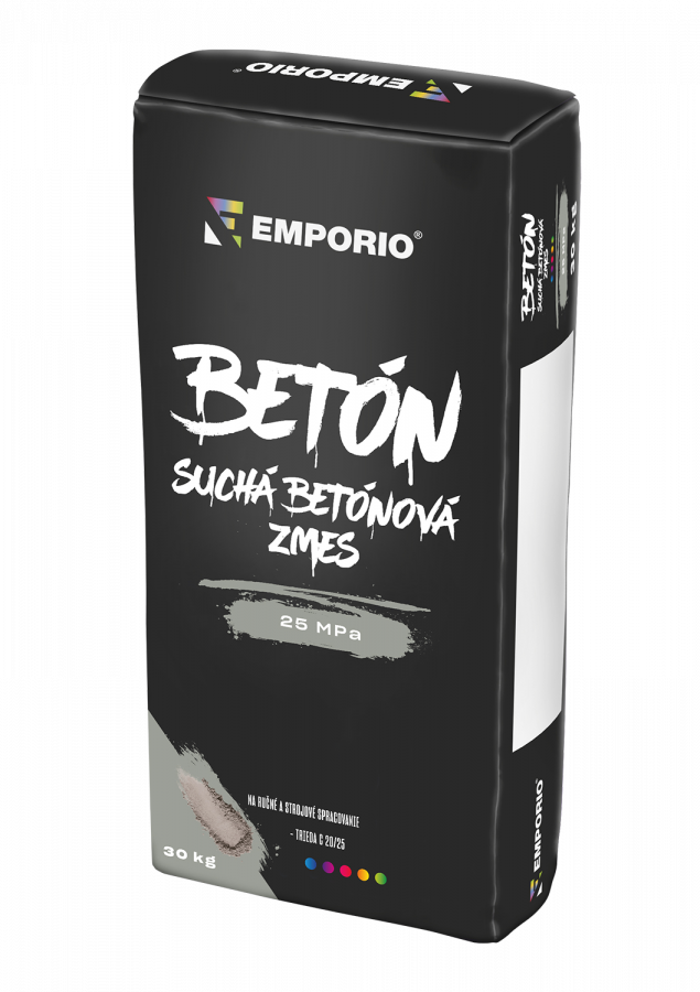 Betón 25 Mpa - suchá betónová zmes