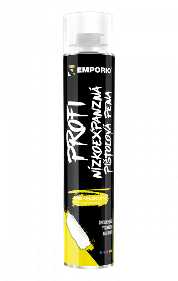 Pištoľová nízkoexpanzná pena PROFI