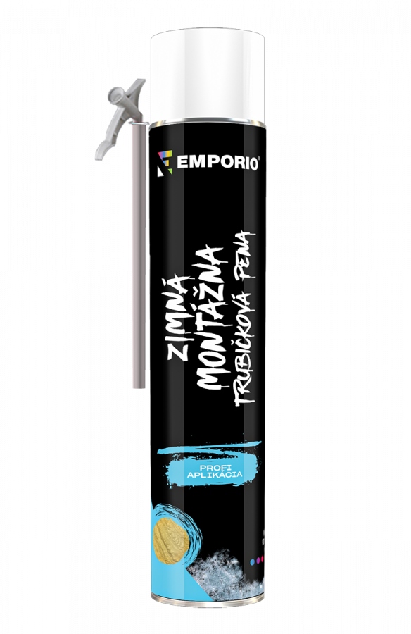 Zimná montážna trubičková pena